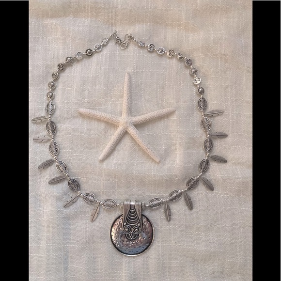 NEW Tibetan Silver Necklace. - Picture 1 of 5